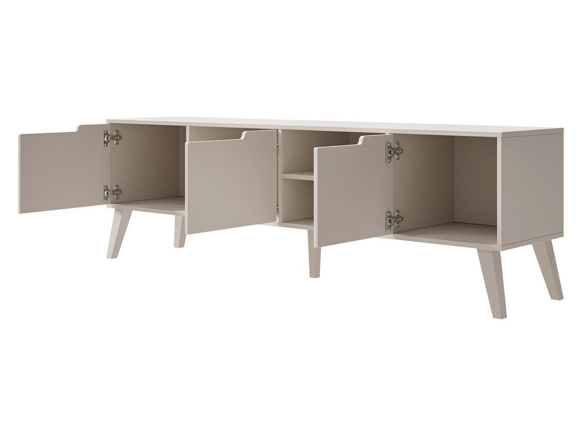 TV-LOWBOARD Nordelo 180 - Nussbaumfarben, Holz/Holzwerkstoff (180/55/40cm) - MIRJAN24