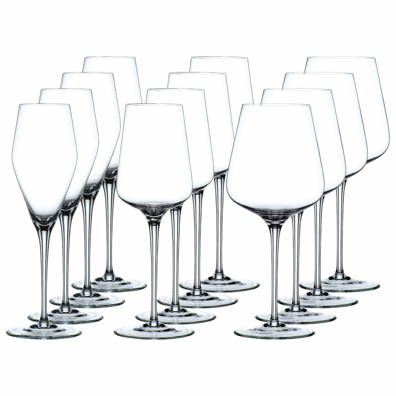 WEIN- UND CHAMPAGNERGLÄSER ViNova transparent 12-tlg. - Transparent, Glas - Nachtmann