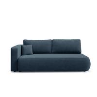 SOFA Antonio 3 Sitzplätze Blau - Blau, Holz (228/82/106cm) - Petits-meubles
