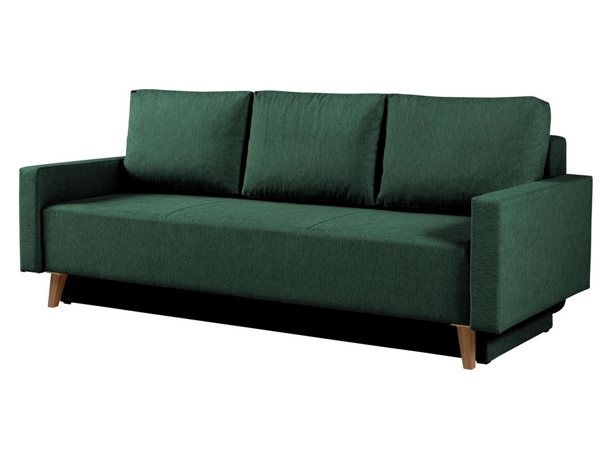 SCHLAFSOFA Oviedo - Grün, Holz/Kunststoff (215/86/95cm) - MIRJAN24