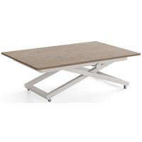 COUCHTISCH Axen höhenverstellbar ausziehbar, Eiche Braun 120-160/80/38-75 cm - Kaschmir/Eichefarben, Holzwerkstoff/Metall (80/160/75cm) - WFL GROUP