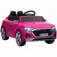 KINDER-ELEKTROAUTO Kunststoff Stahl Rosa - Rosa, Kunststoff (98/49.5/43cm) - AIYAPLAY