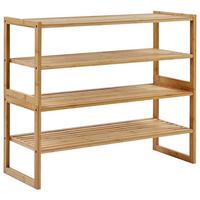 BADREGAL Heller Holzfarbton Uvalda - Hellbraun, Holz (71/60/28cm) - Beliani