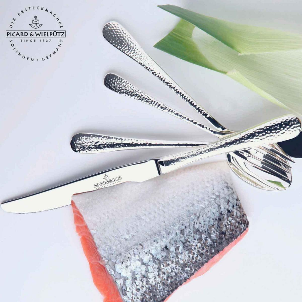 TAFELBESTECK INKL. BESTECKBOX Mia silber 24-tlg. - Silberfarben, Metall - Picard & Wielpütz