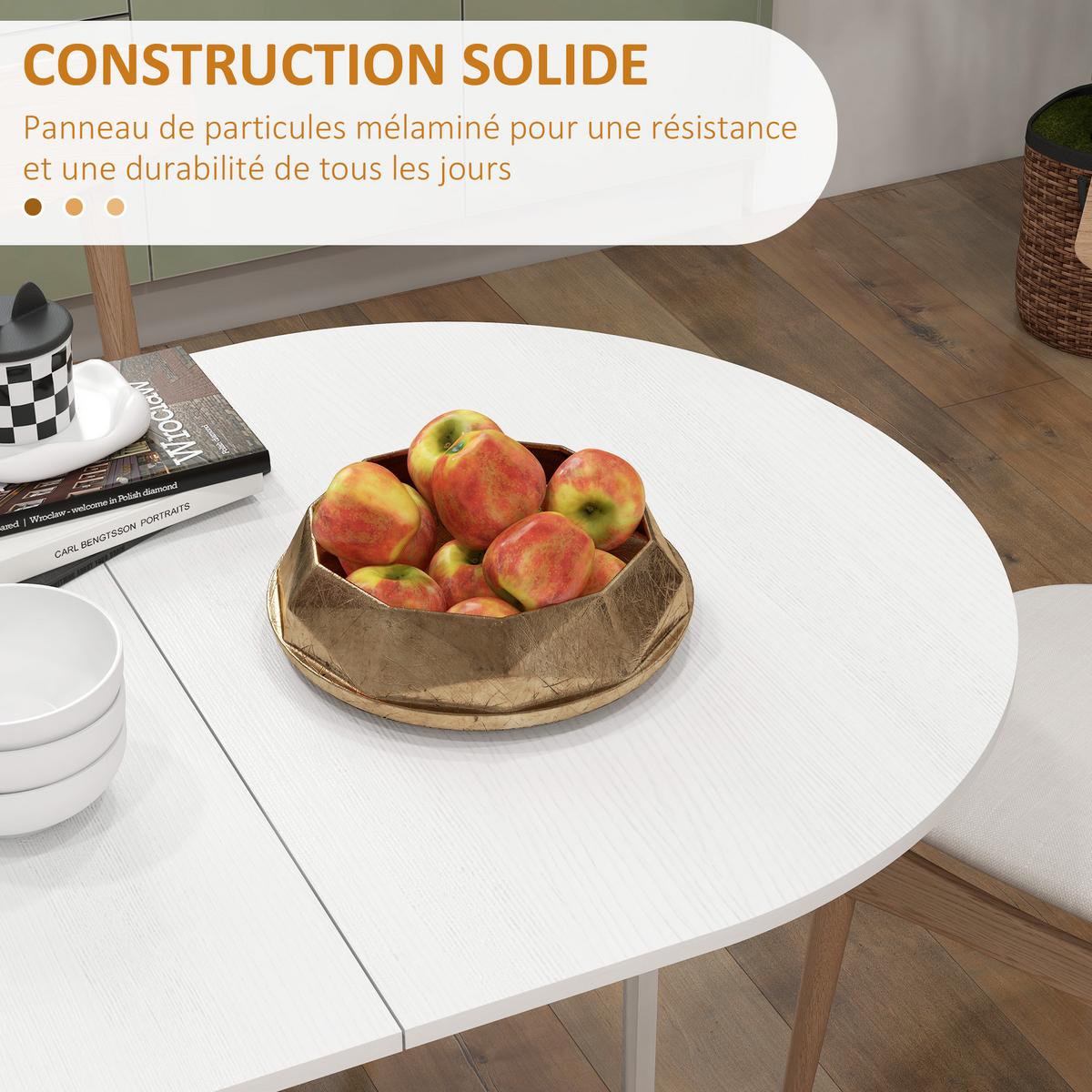 ESSTISCH Tyvos 163/80/75 cm - Weiß, Holz (163/80/75cm) - ZMH