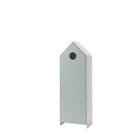 REGALSCHRANK Kania 58x37x171 MDF+Holzwerkstoff Weiß /Mint - Weiß/Grün, Holzwerkstoff (58/171/37cm) - 58aufmkessel