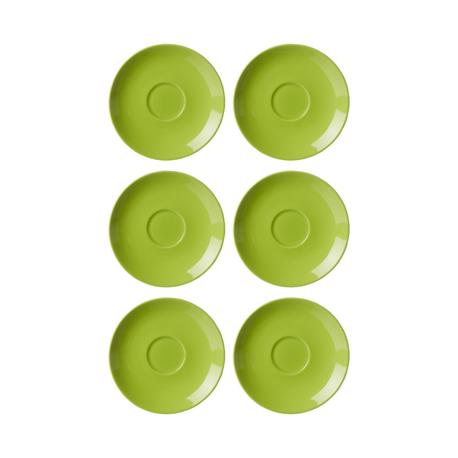 ESPRESSOUNTERTASSEN Doppio Grün ø 12 cm 6er Set - Grün, Keramik (12cm) - Ritzenhoff Breker