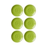 ESPRESSOUNTERTASSEN Doppio Grün ø 12 cm 6er Set - Grün, Keramik (12cm) - Ritzenhoff Breker