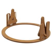 SCHAUKELGESTELL (Wiegefunktion) für Babybett 7in1, KEIN BETT - Braun, Holz - waldin