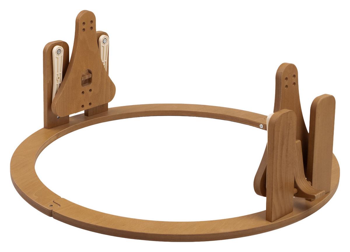 BABY Wiege-Schaukel - Braun, Holz - waldin