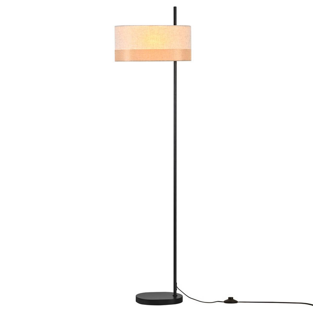 STEHLAMPE CAGE Ⅲ 40/25/154 cm - Schwarz, Metall (40/25/154cm) - Nettlife