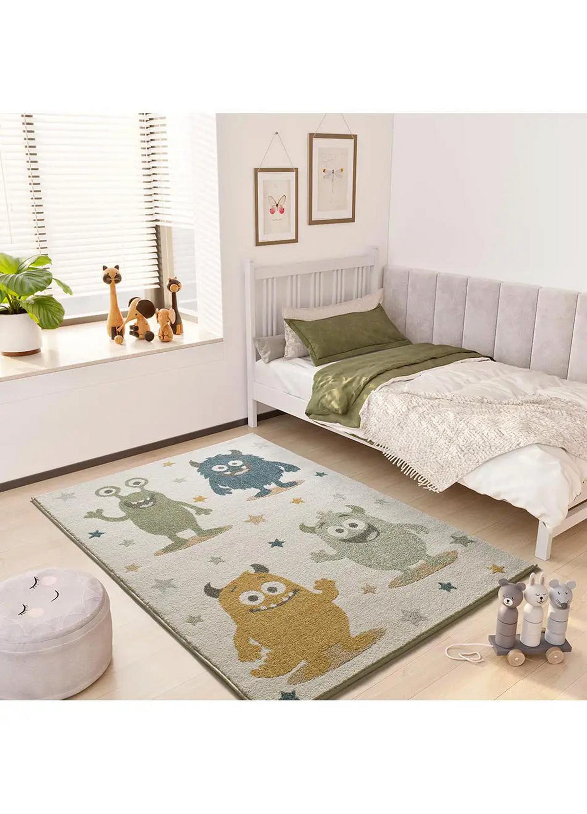KINDERTEPPICH Mehrfarbig Beats 120/170 cm - Multicolor, Textil (120/170cm) - Atticgo