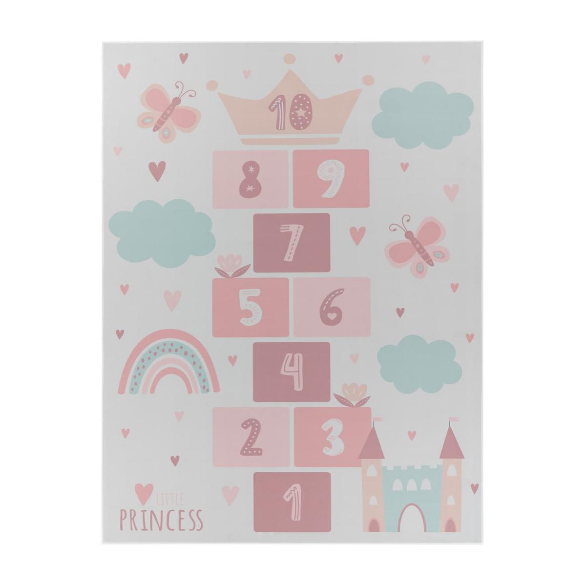 KINDERTEPPICH Herz Creme 160 x 220 cm - Creme, Kunststoff (160/220cm) - TT Home