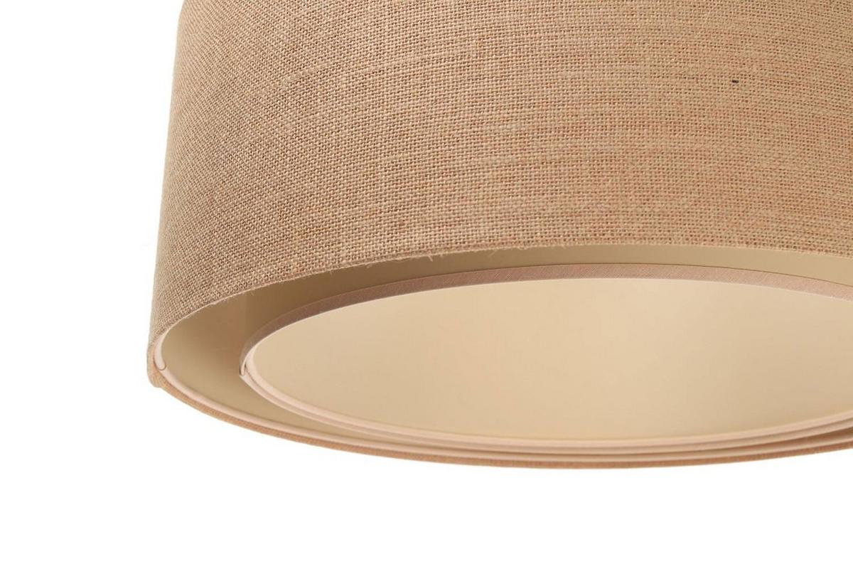 HÄNGELEUCHTE Beige 60/20 cm - Beige, Kunststoff (60/1.2/20cm) - ONZENO
