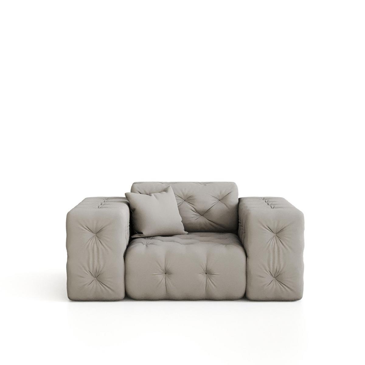 SESSEL Chantal - Braun, Holzwerkstoff/Textil (121/78/96cm) - Fun Möbel