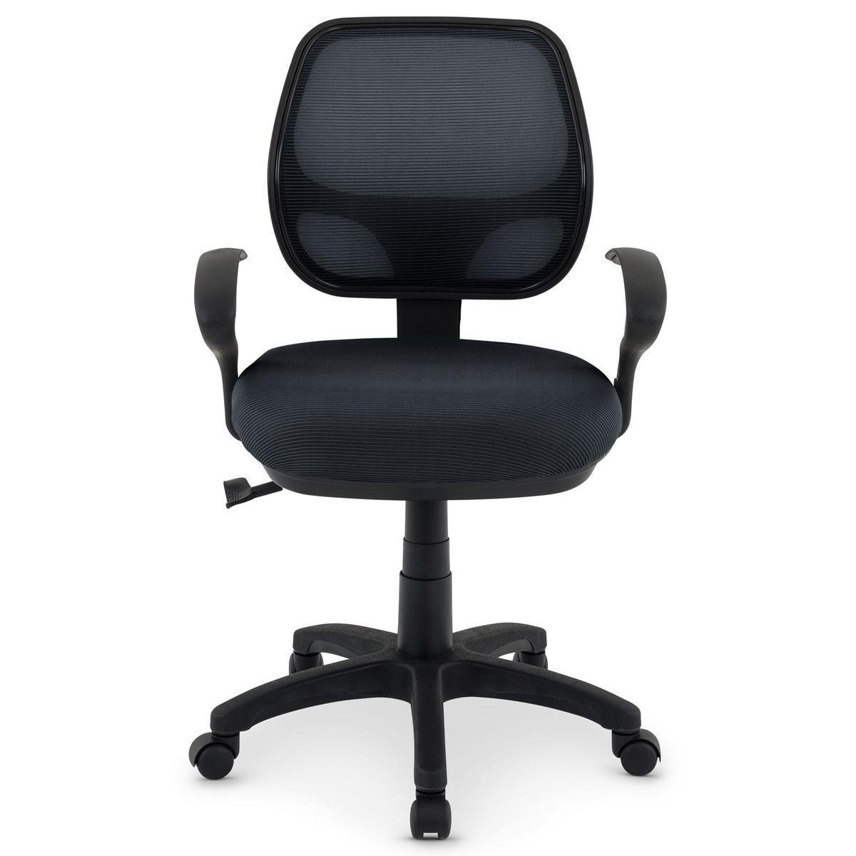 KINDERDREHSTUHL COOL-1 schwarz - Schwarz, Textil (58/97/58cm) - IDIMEX