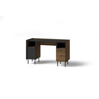 SCHREIBTISCH KREON 135x55x79 cm Bürotisch Computertisch, Braun - Braun, Holzwerkstoff (55/135/79cm) - MASSENO