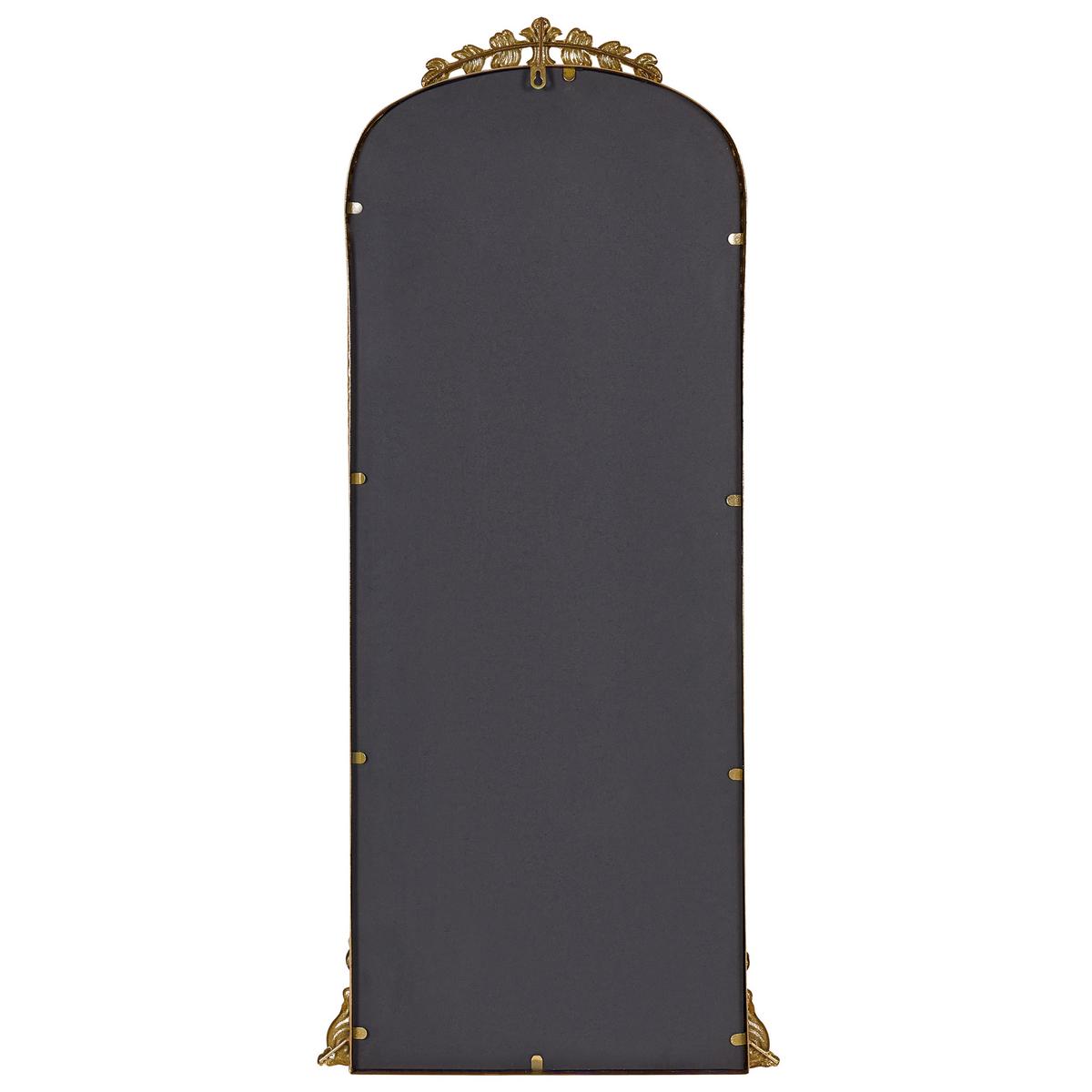 WANDSPIEGEL gold Metall 51/114 cm Livry - Goldfarben, Metall (51/114/3cm) - Beliani