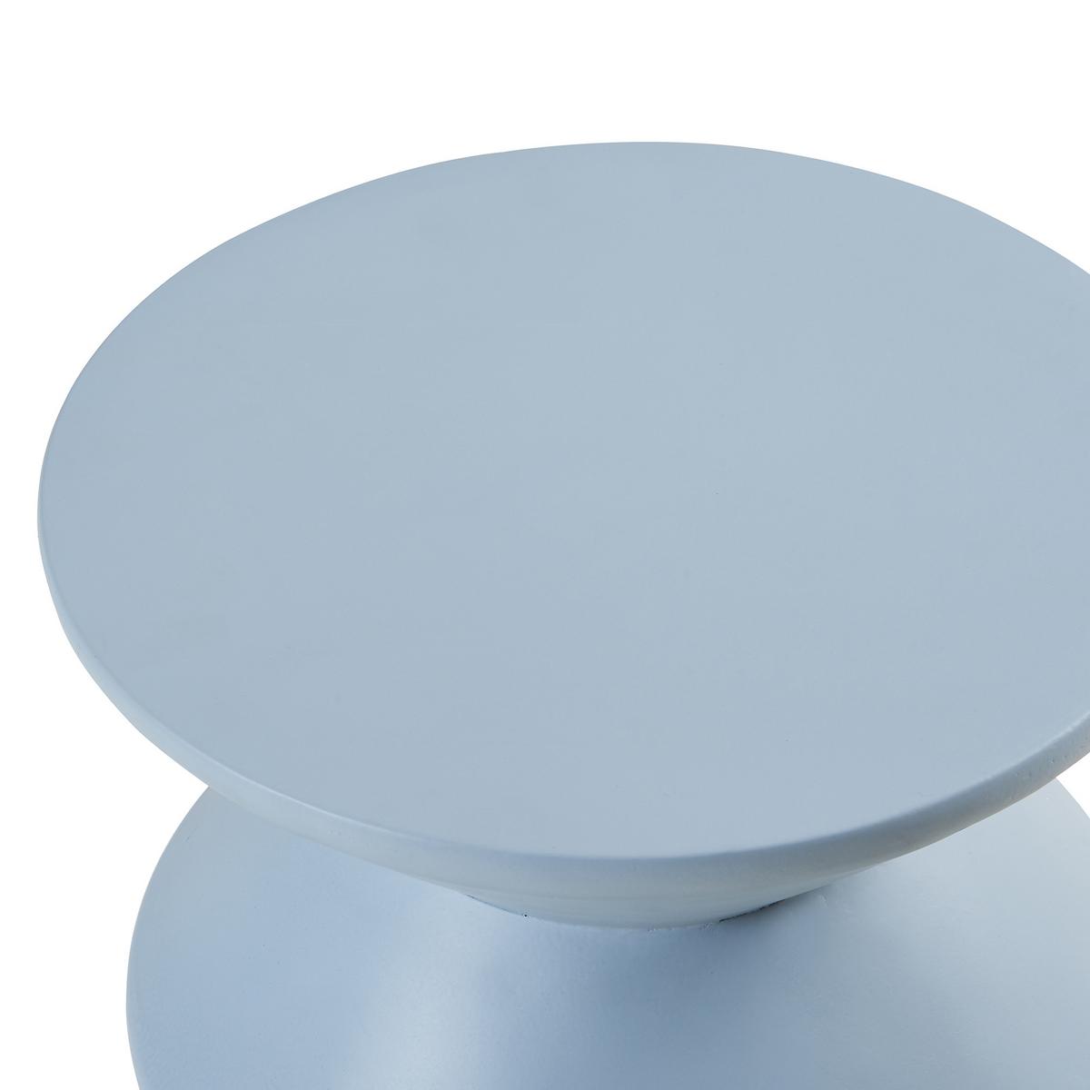 BEISTELLTISCH Kyppeslo - Hellblau, Stein (36.5/36.5/47cm) - [en.casa]