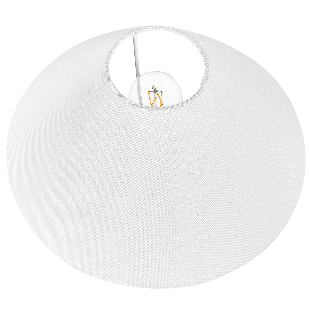 TISCHLAMPE Luchetti 35/35/43 cm - Beige, Keramik (35/35/43cm) - Beliani
