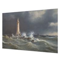 FOTOTAPETE 152x104 cm - Seestürme - Grau, Textil (152/104cm) - Wallfluent