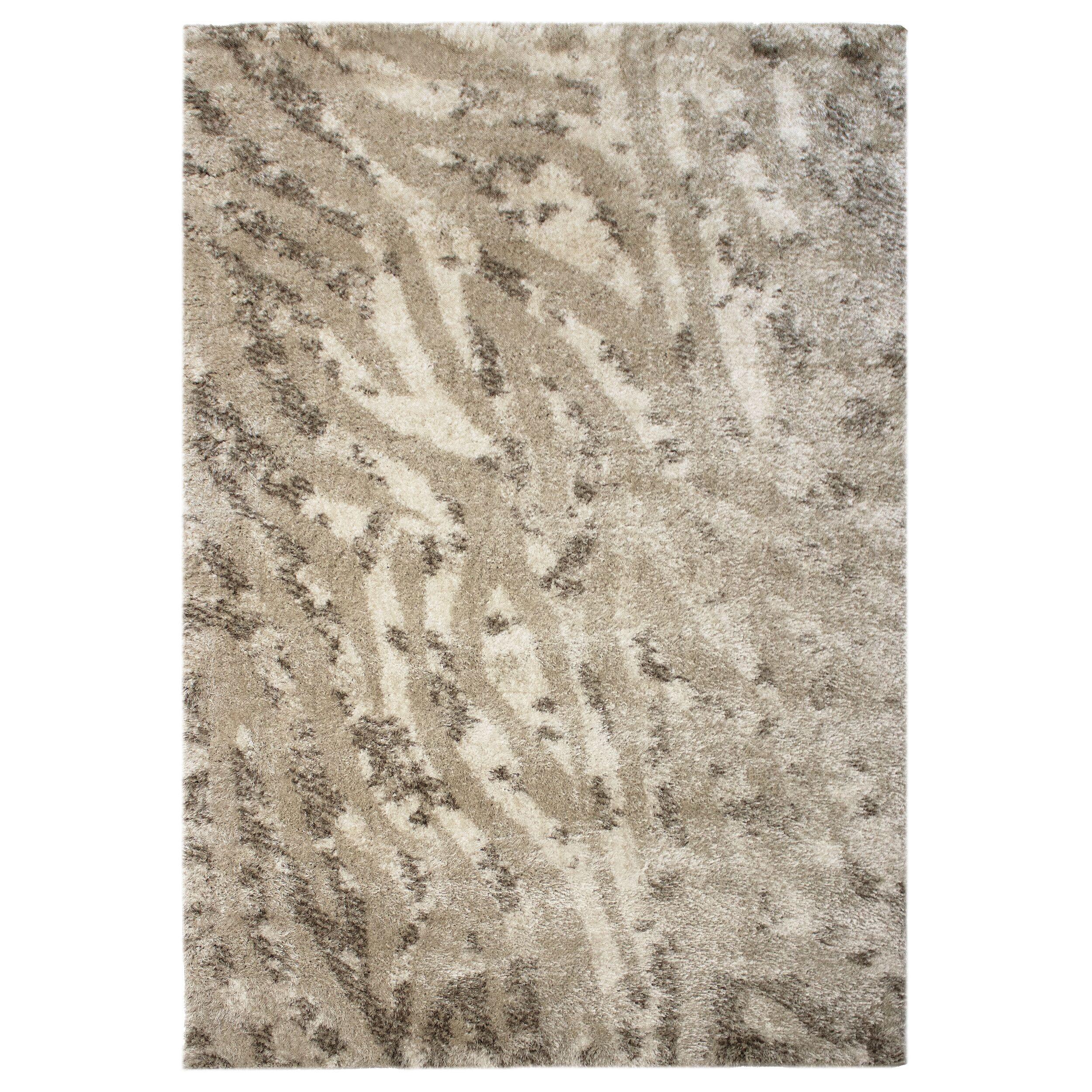 HOCHFLORTEPPICH DOVEL, abstrakt, Natur, 200 x 290 cm - Beige, Textil (290/200cm) - KADIMA DESIGN
