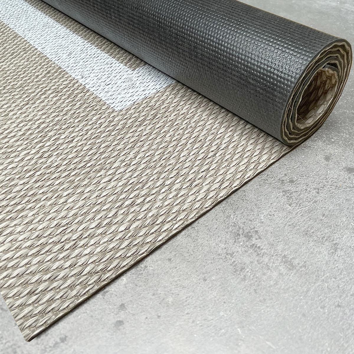 TEPPICH Premium en Vinyle Weißes Rechteck 60x200 cm - Hellbraun, Kunststoff (60/200cm) - STORESDECO