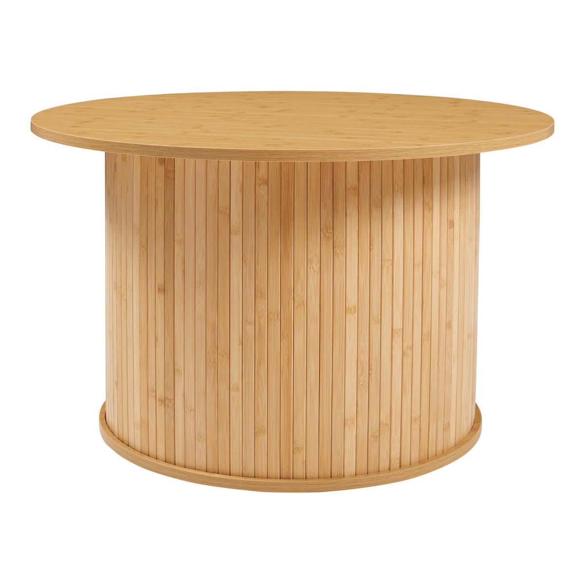 COUCHTISCH Ledepid 48/80 cm - Naturfarben, Holz/Holzwerkstoff (80/80/48cm) - [en.casa]