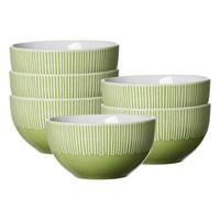 SCHALEN Banda Grün ø 14 cm 6er Set - Grün, Keramik (14cm) - Ritzenhoff Breker