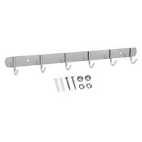 GARDEROBENLEISTE 46/5/5 cm - Silberfarben, Metall (5/5/46cm) - Intirilife