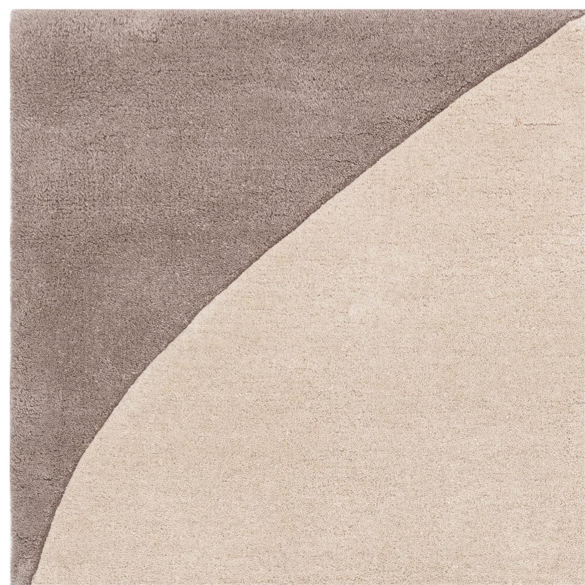 WOLLTEPPICH ELAN-Mouzon, geometrisch-abstrakt, Silbergrau, 120 x 170 cm - Grau, Textil (170/120cm) - KADIMA DESIGN
