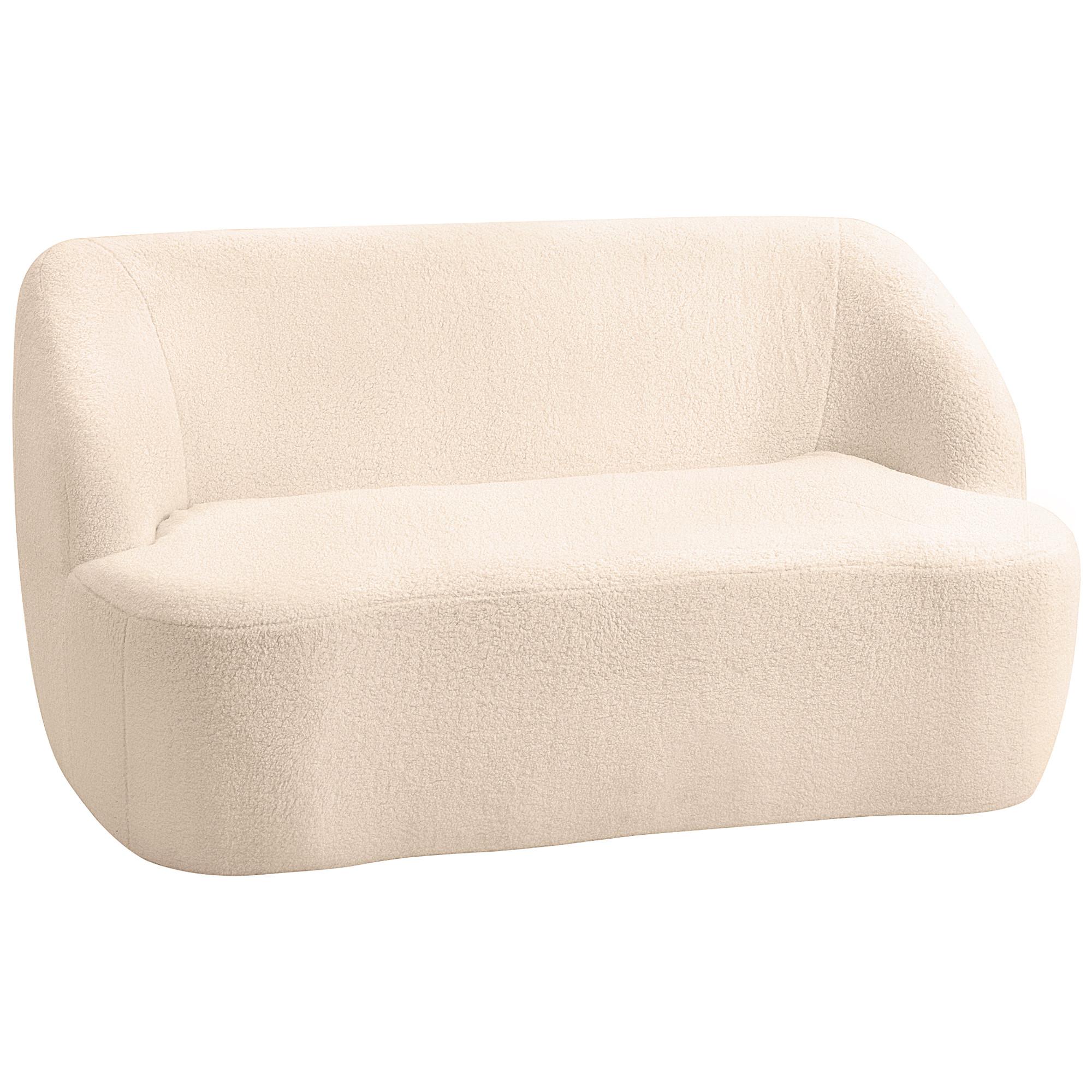 SOFA Nythven 142/85/74cm - Beige, Textil (85/74/142cm) - ZMH