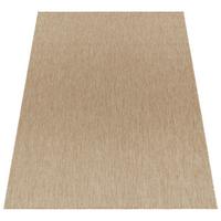 FLACHWEBTEPPICH, einfarbig, aus Polypropylen, Beige, 60 x 100 cm - Beige, Textil (100/60cm) - KADIMA DESIGN