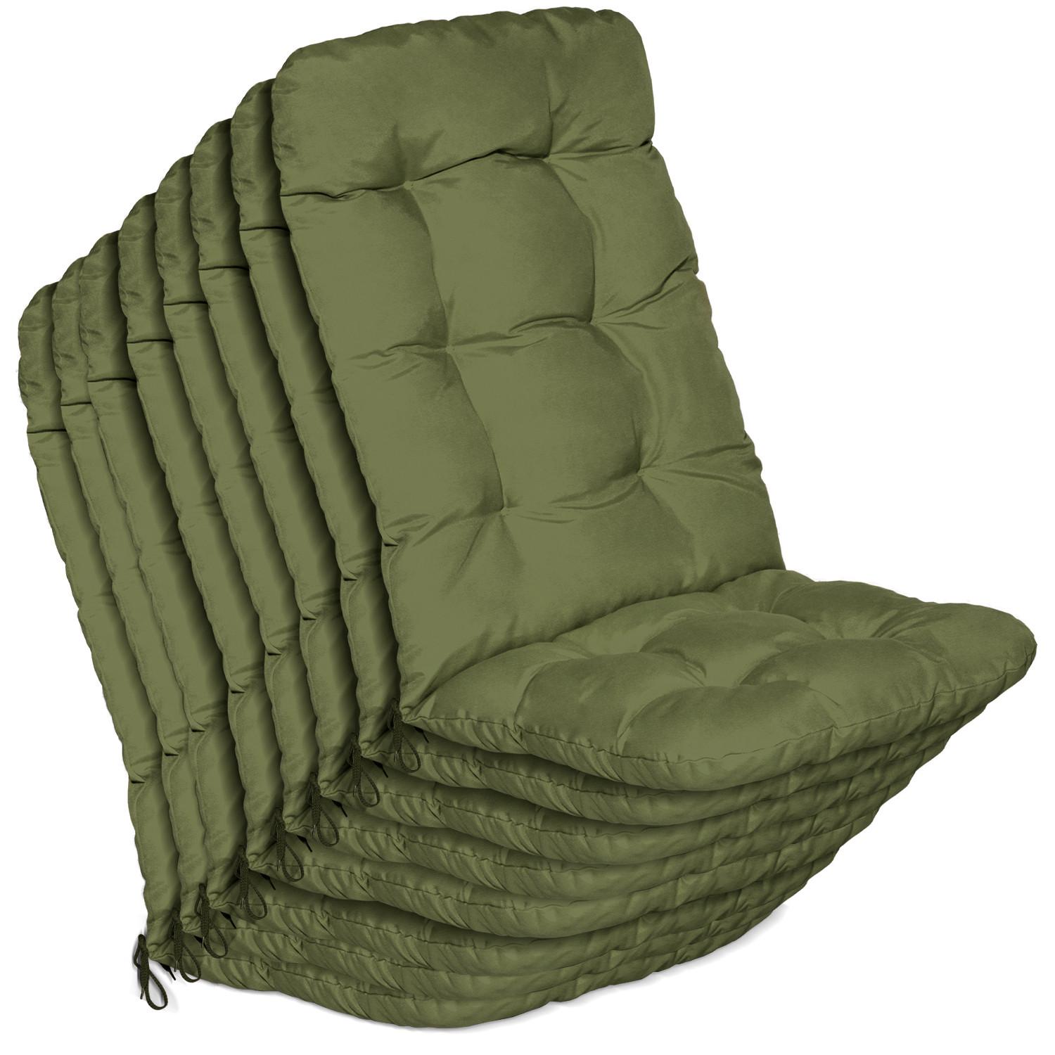 HOCHLEHNER Flair HL 120x50x8cm Olivgrün (8tlg) - Olivgrün, Textil (50/120cm) - Beautissu 