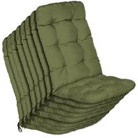 HOCHLEHNER Flair HL 120x50x8cm Olivgrün (8tlg) - Olivgrün, Textil (50/120cm) - Beautissu 