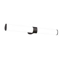 SPIEGELLEUCHTE Lichtanis 12.8/6.8/60.0 cm - Schwarz, Kunststoff (12.8/6.8/60cm) - ZMH