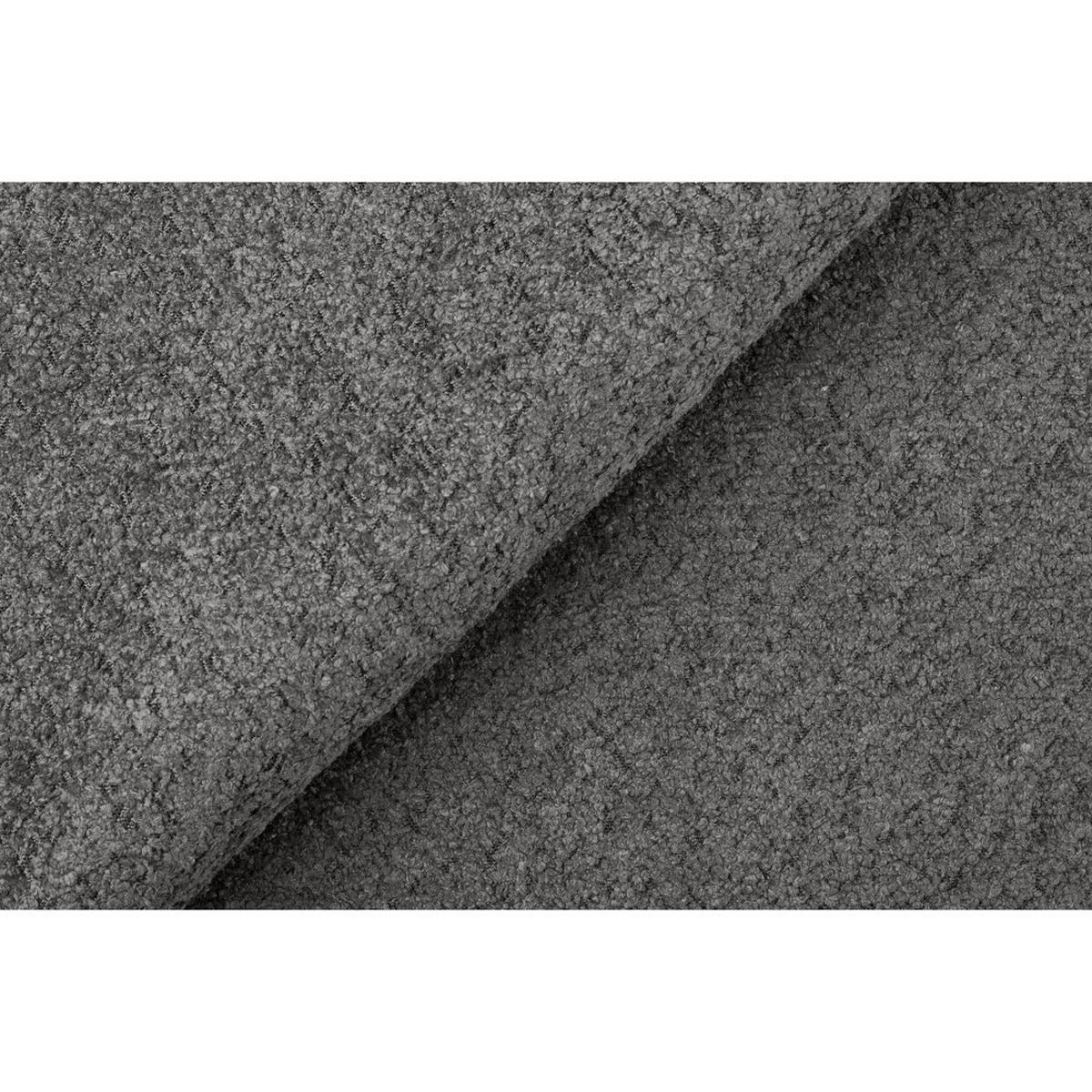 POLSTERBETT Motti mit Matratze und Topper, 140x200 cm, Dunkelgrau - Dunkelgrau, Textil (140/200cm) - Beautysofa