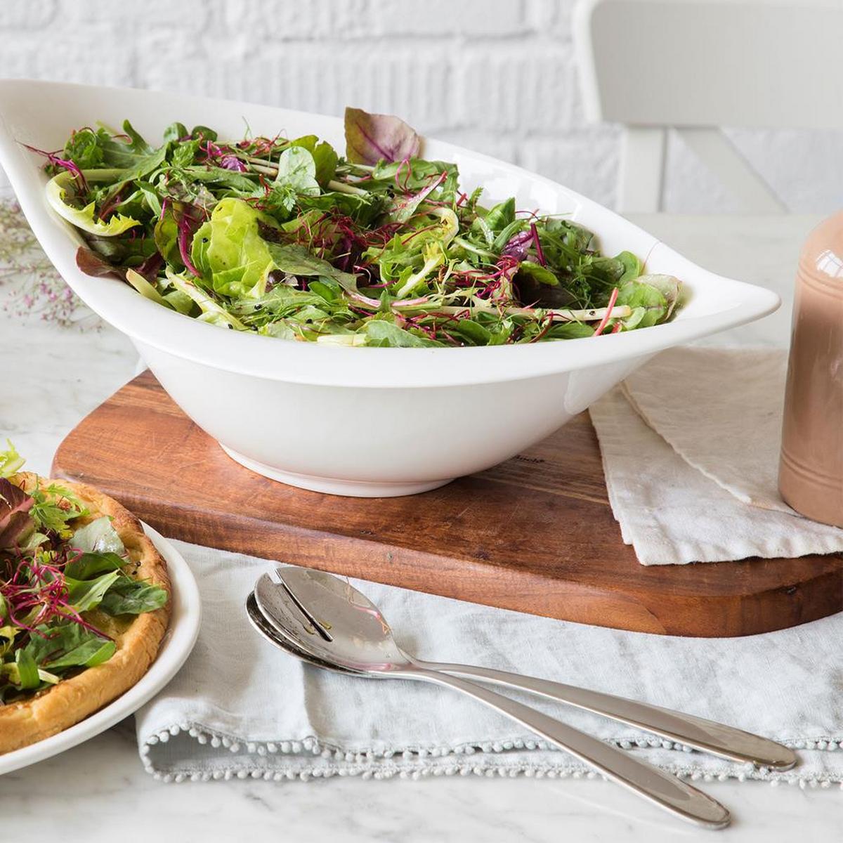 SALATBESTECK Daily Line silber - Silberfarben, Metall (25cm) - Villeroy & Boch