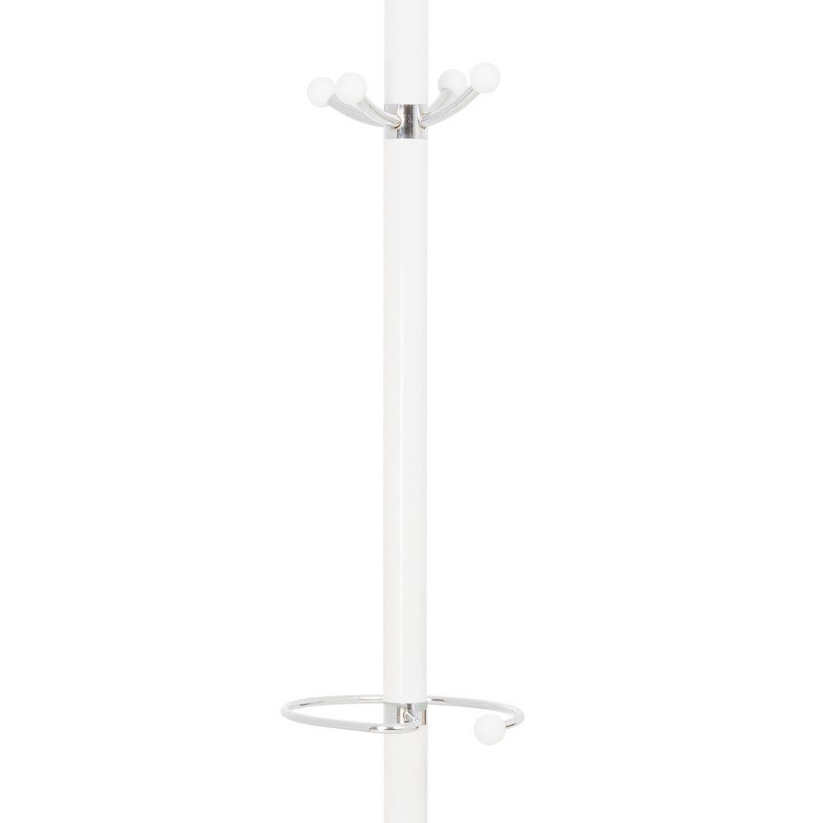GARDEROBE aus metall 36x178cm - Weiß, Metall (36/178/36cm) - Wanderlust