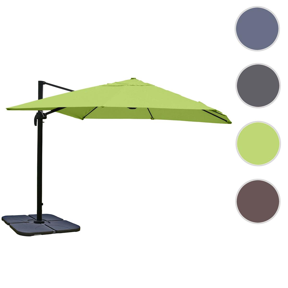 AMPELSCHIRM I Grün 300/300 cm - Grün, Textil (360/300cm) - MCW