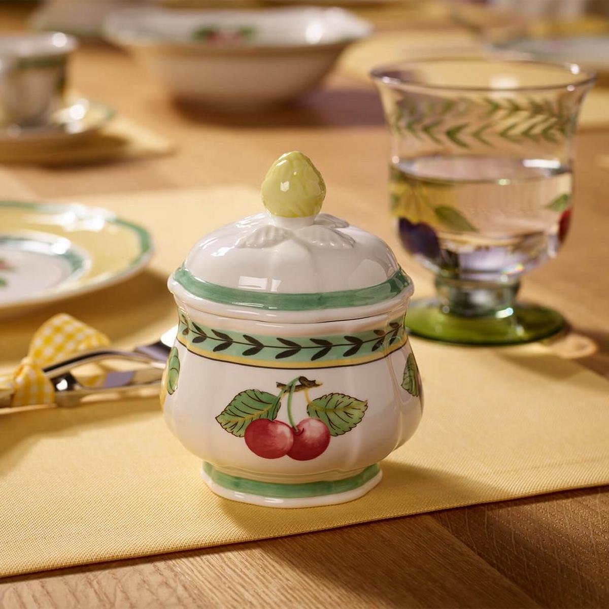 ZUCKERDOSE French Garden Fleurence bunt 360 ml - Multicolor, Keramik (9.1/11.3cm) - Villeroy & Boch