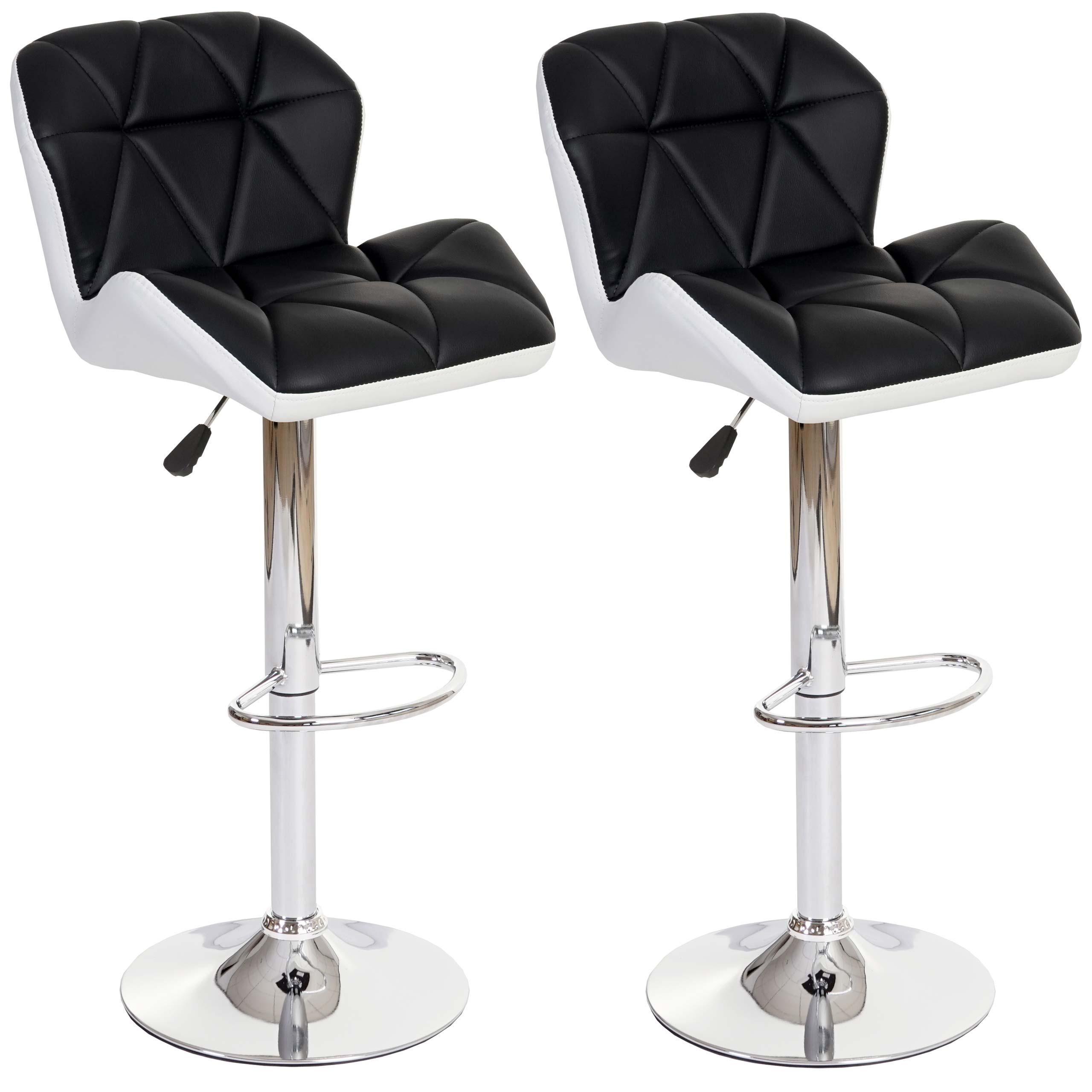 BARHOCKER Schwarz 2er-Set - Schwarz, Textil (44/106/49cm) - MCW