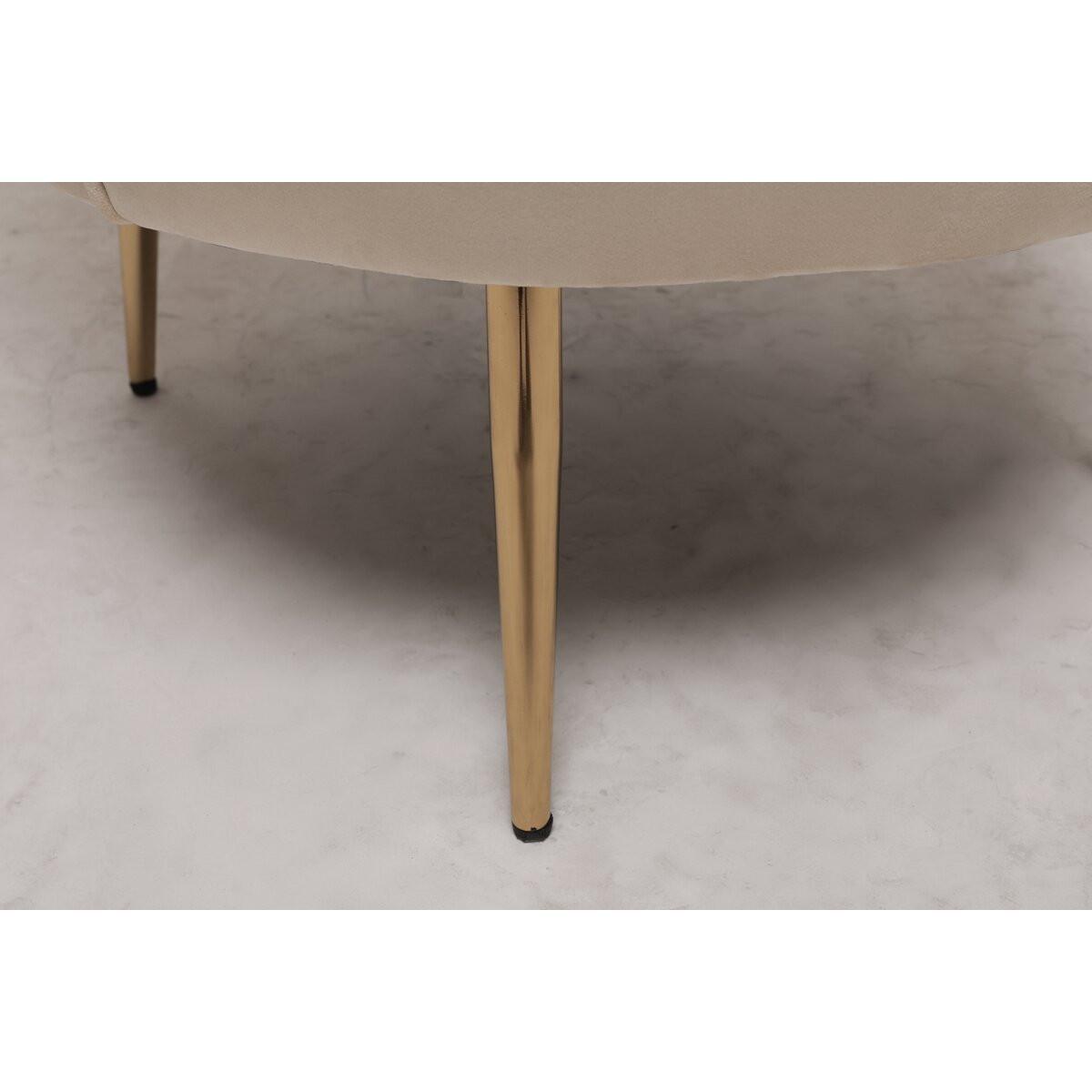 SESSEL floria beige - Beige, Textil (73/76/70cm) - Habitat Garten