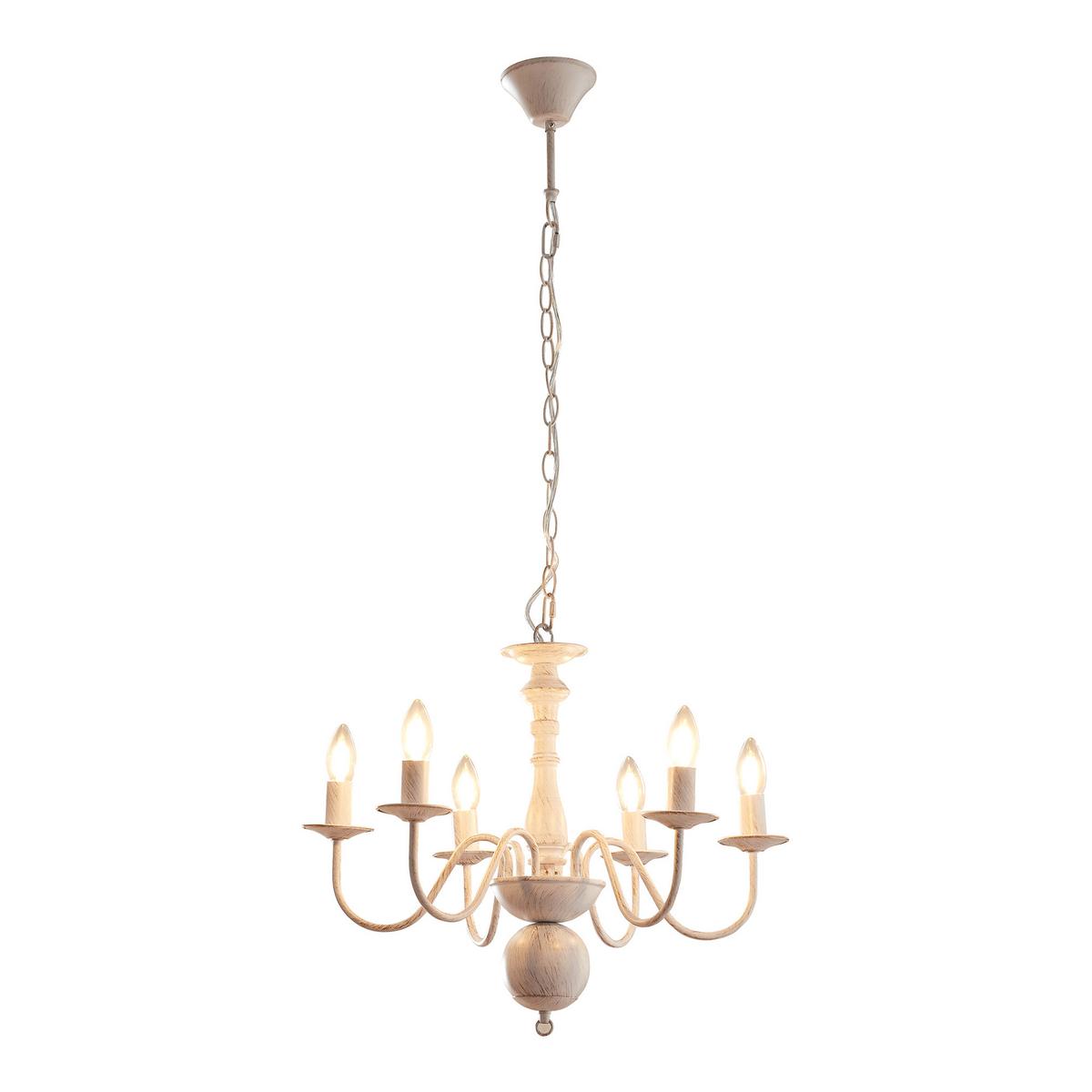 KRONLEUCHTER Berkeley - Weiß, Metall (56/56/160cm) - lux.pro