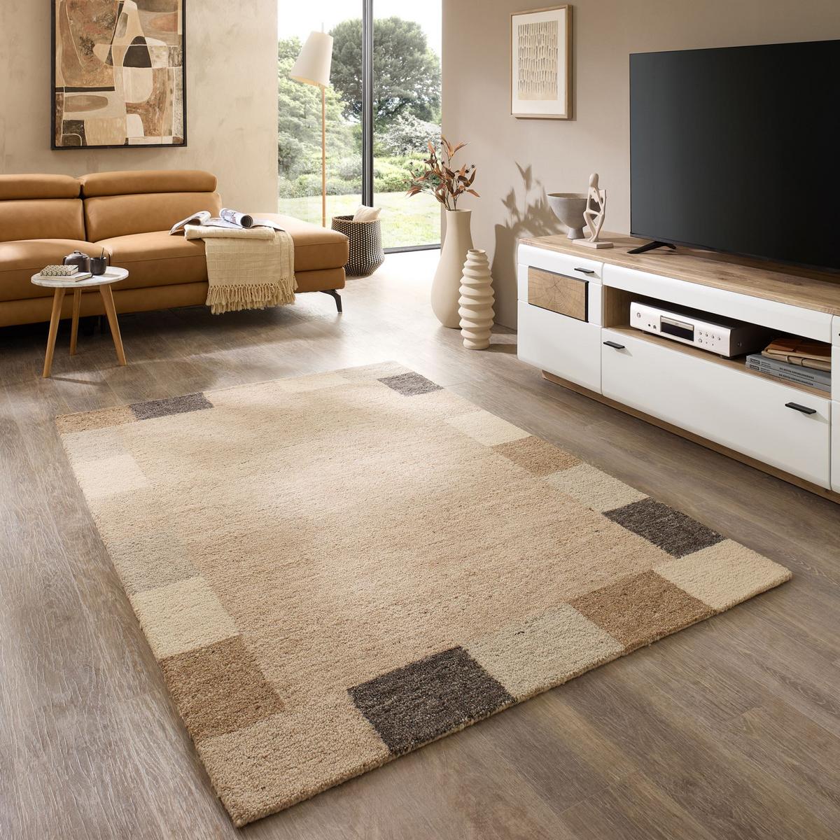 TUFTTEPPICH Natur Loop 250x300 cm - Sandfarben, Textil (250/300cm) - Natur Pur