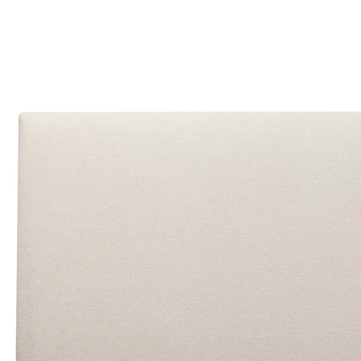 BETT mit Stauraum 160/200 cm Stoff Hellbeige Campagne - Beige, Textil (160/200cm) - Beliani