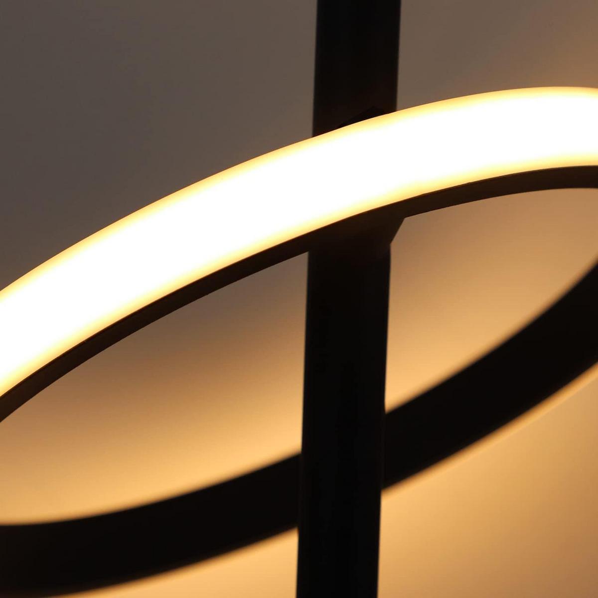 LED-HÄNGELEUCHTE Sonnwein 106/19/150 cm - Schwarz, Metall (106/19/150cm) - ZMH