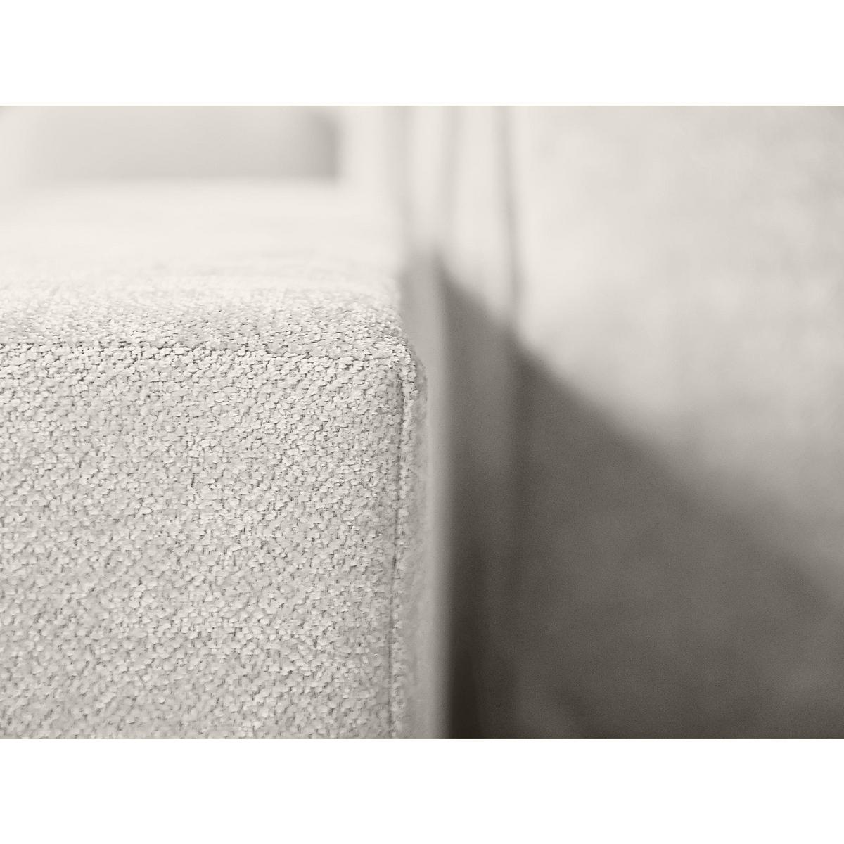 ECKSOFA Parma ohne Schlaffunktion beige links - Beige/Schwarz, Textil (314/224cm) - Beautysofa