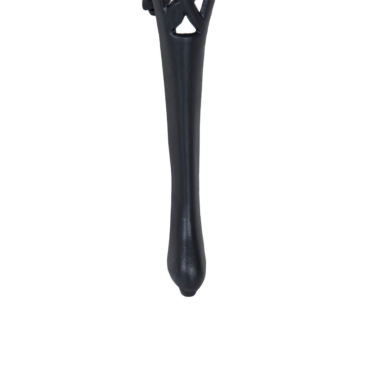BISTROSET, Aluminiumguss, Schwarz - Schwarz, Metall - Outsunny