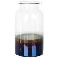 BLUMENVASE Glas bunt Bhature - Multicolor, Glas (27cm) - Beliani